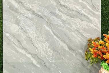 Gạch đ&aacute; Porcelain 80cmx80cm x&aacute;m v&acirc;n LN VCZ 80038